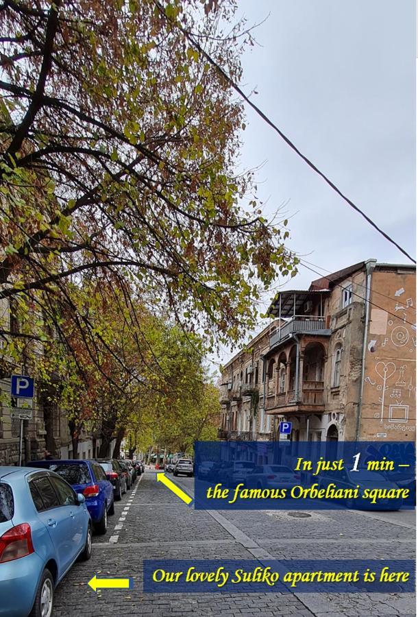 Suliko - Your Cosy Apartment In The Center Tbilisi Bagian luar foto